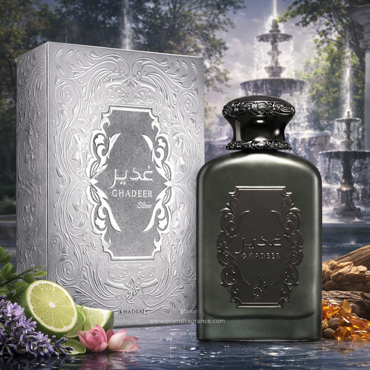 Ghadeer Silver Eau de Parfum 100ml by Khadlaj