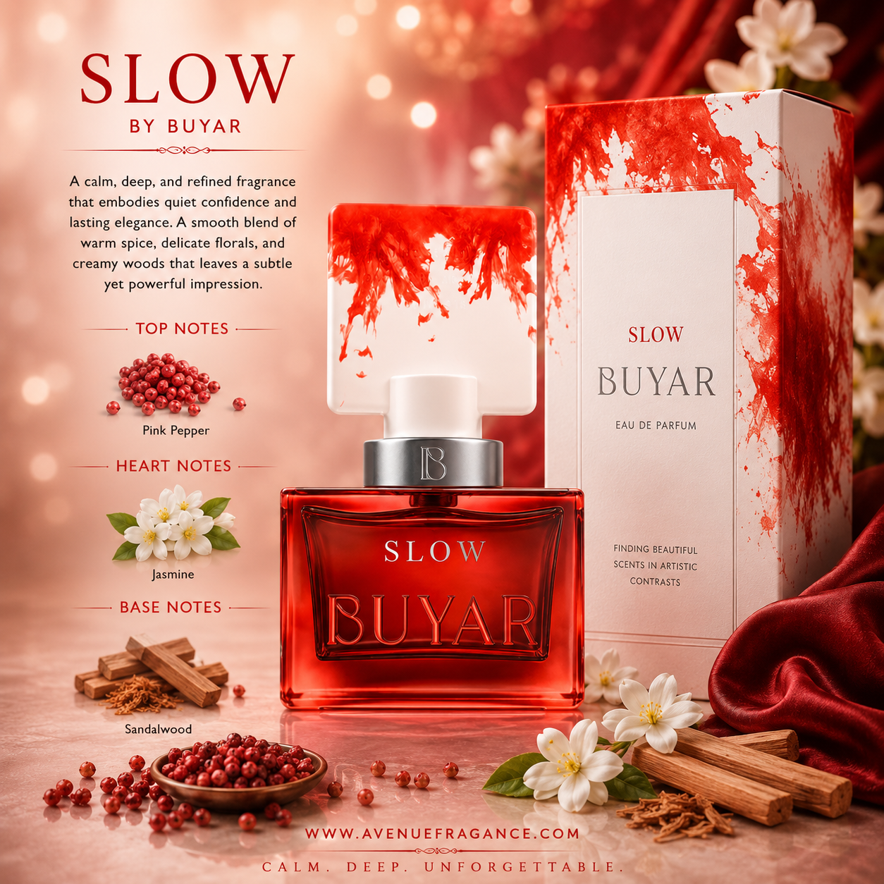 Slow Eau de Parfum 100ml by Buyar (REEF PERFUMES)