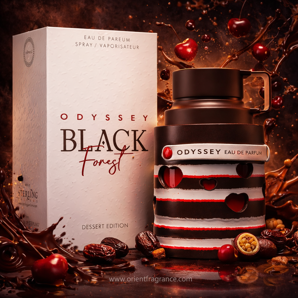 Odyssey Black Forest Eau de Parfum 100ml by Armaf