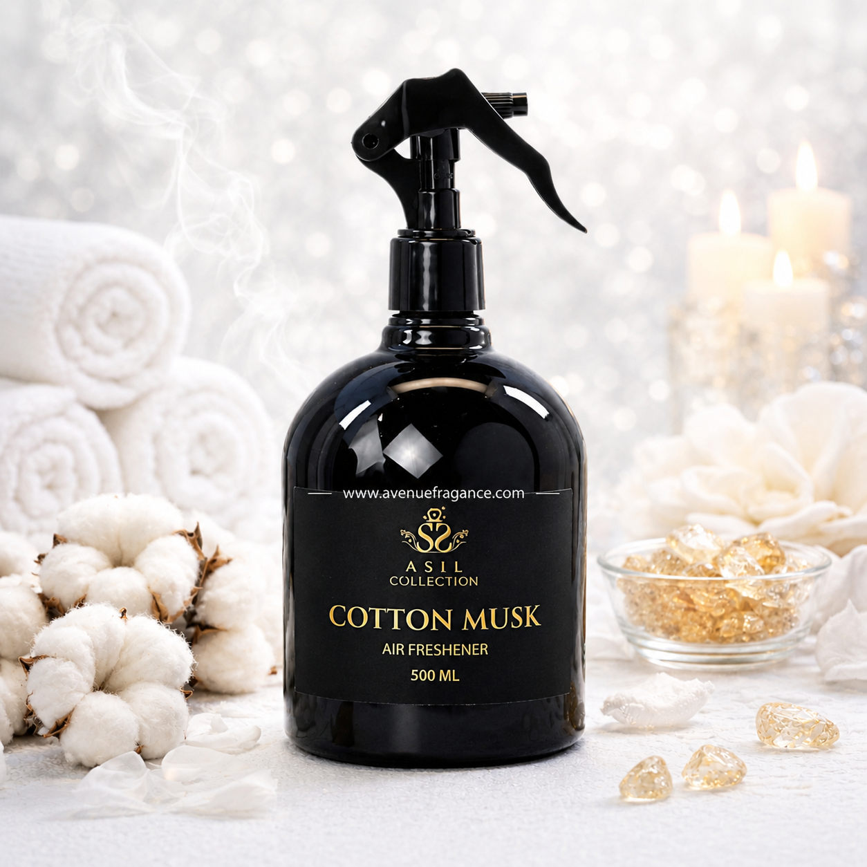 COTTON MUSK Home Fragrance 500ml by ASIL COLLECTION