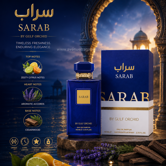 Sarab Eau de Parfum 110ml by Gulf Orchid