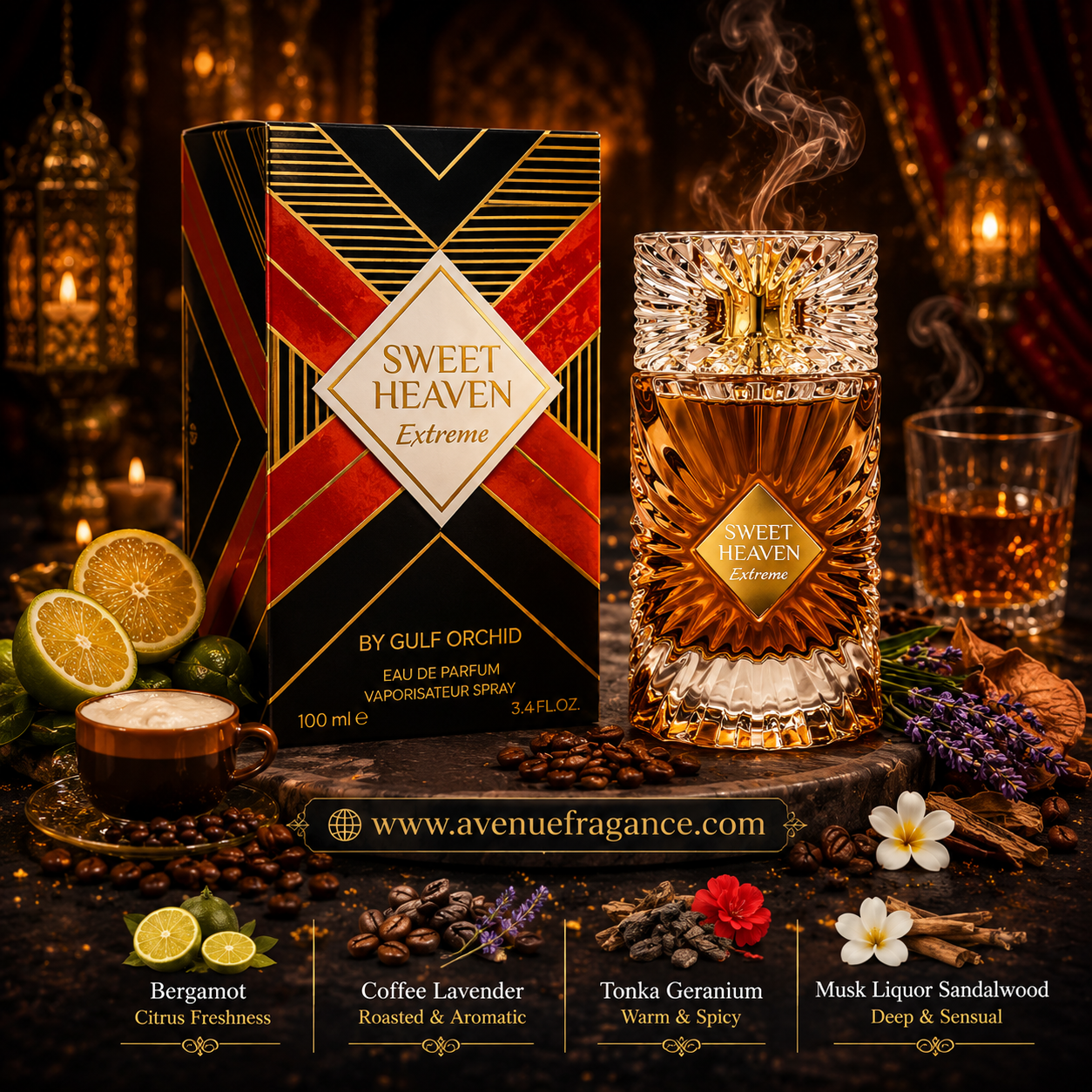 Sweet Heaven Extreme Eau de Parfum 100ml by Gulf Orchid