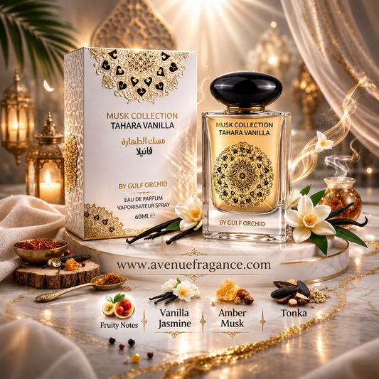 Tahara Vanilla Eau de Parfum 60ml by Gulf Orchid