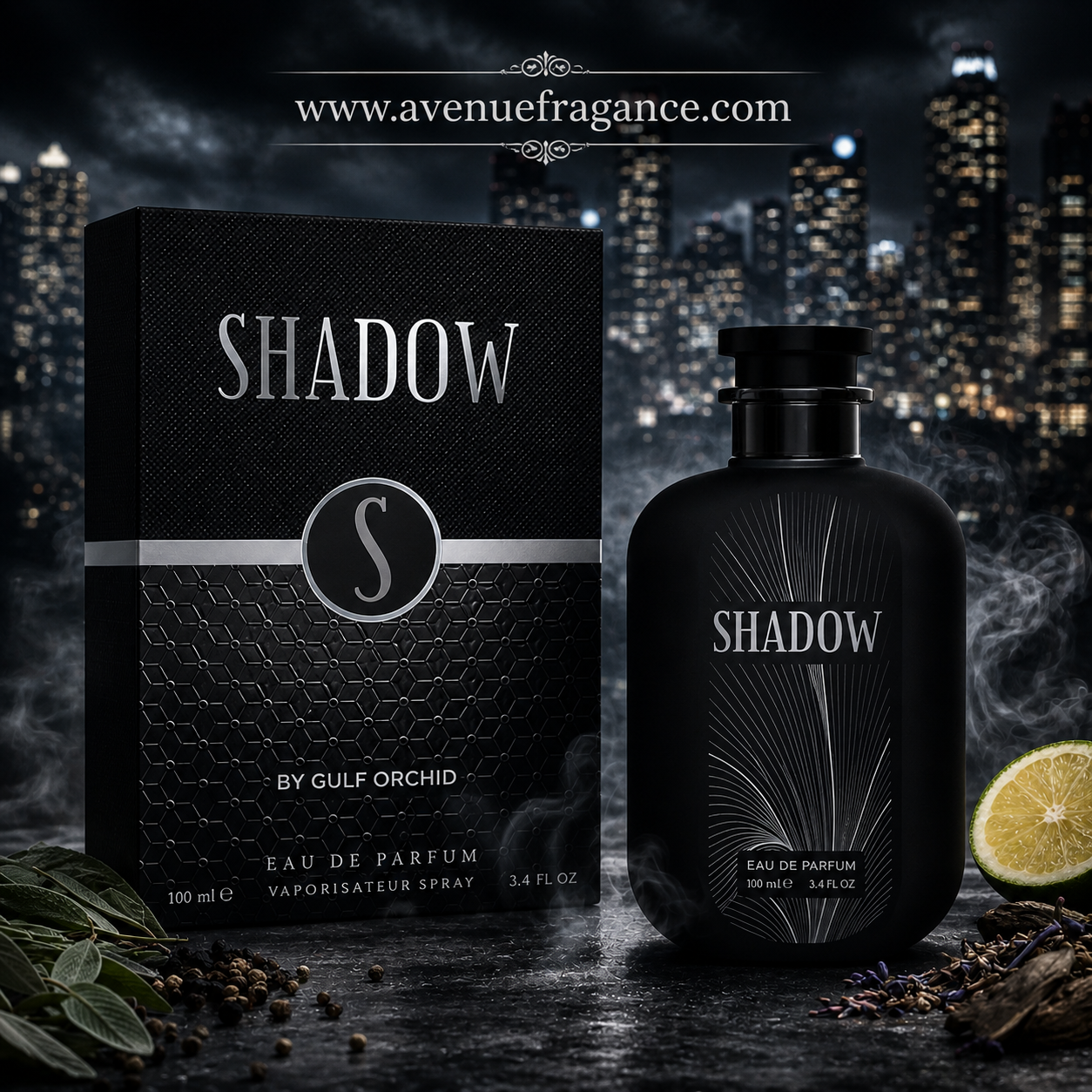 Shadow Eau de Parfum 100ml by Gulf Orchid