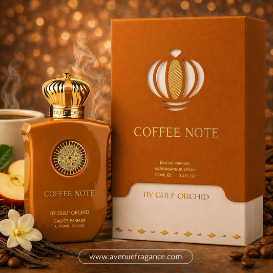 Coffee Note Perfume Eau de Parfum 100ml by Gulf Orchid