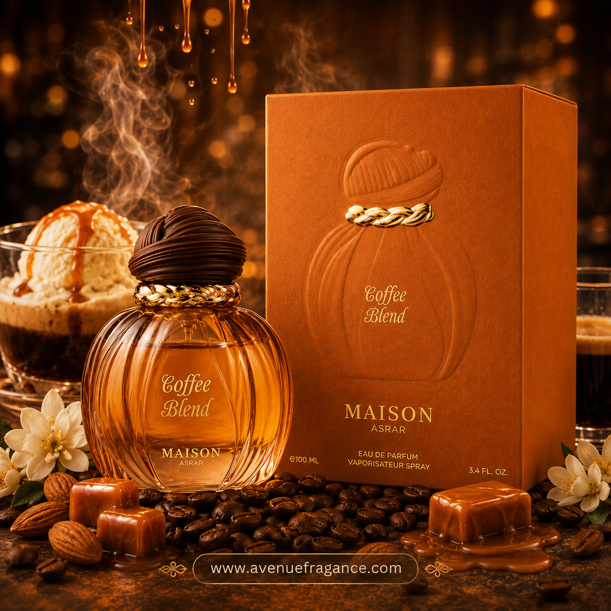 Coffee Blend Eau de Parfum 100ml by Maison Asrar