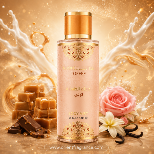 Toffee Musk Body Mist 250ml by Gulf Orchid