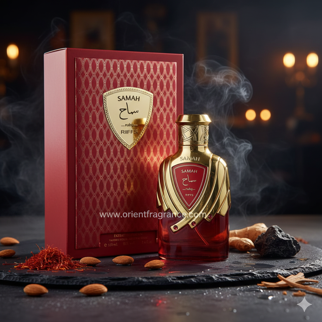 Samah Ruby Luxury Eau De Parfum 100ml by Riiffs