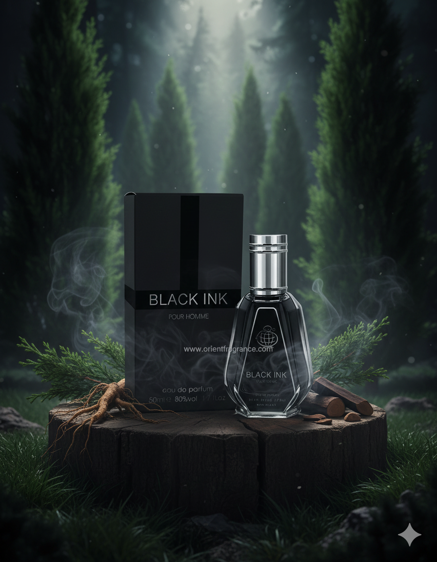 Black Ink Eau de Parfum 50ml for Men by Fragrance World