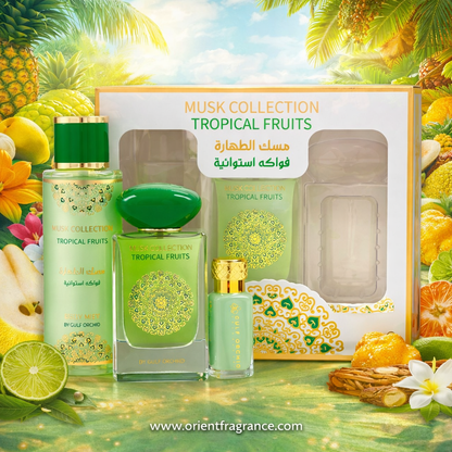 Musk Collection Tropical Fruits Gift Set by Gulf Orchid