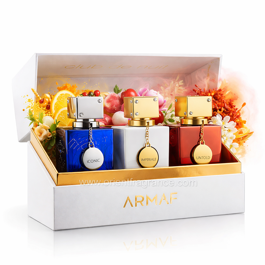 Club De Nuit 3 x 30ml Parfum Spray Gift Set by Armaf