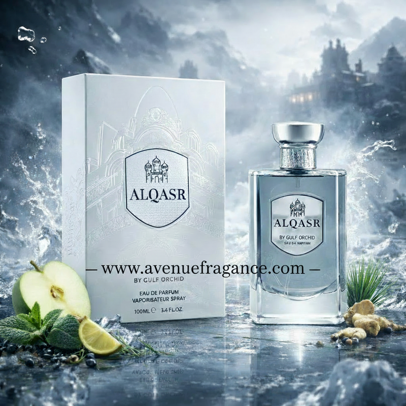 Al Qasr Silver Eau de Parfum 100ml by Gulf Orchid