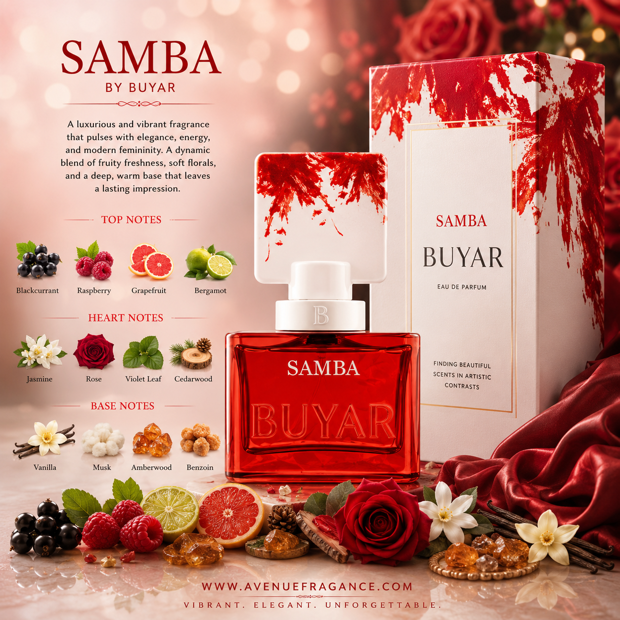 Samba Eau de Parfum 100ml by Buyar (REEF PERFUMES)