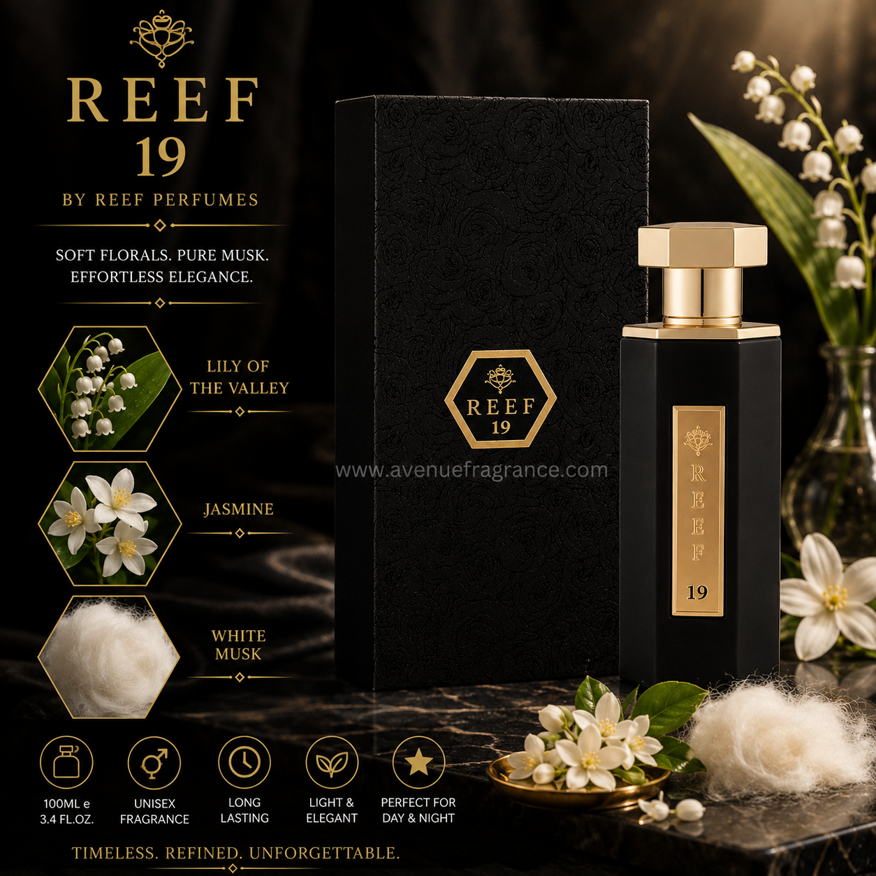 Reef 19 Eau de Parfum 100ml by Reef Perfumes