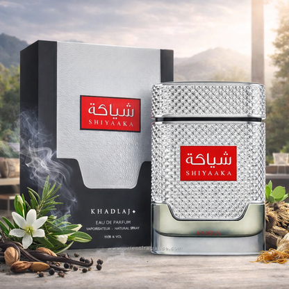 Shiyaaka Silver  Eau de Parfum 100ml by Khadlaj