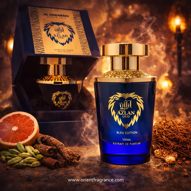 Azlan Oud Bleu Edition Extrait de Parfum 100ml by Al Haramain
