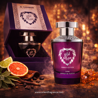 Azlan Oud Amber Edition Extrait de Parfum 100ml by Al Haramain