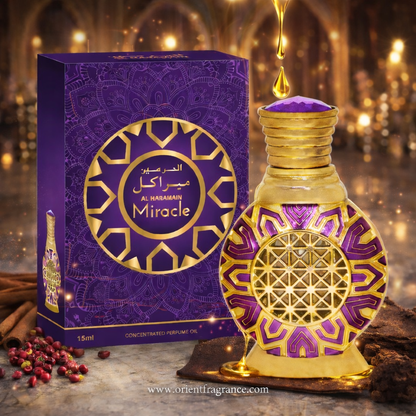 Miracle Concentrated Perfume Oil 15ml by Al Haramain