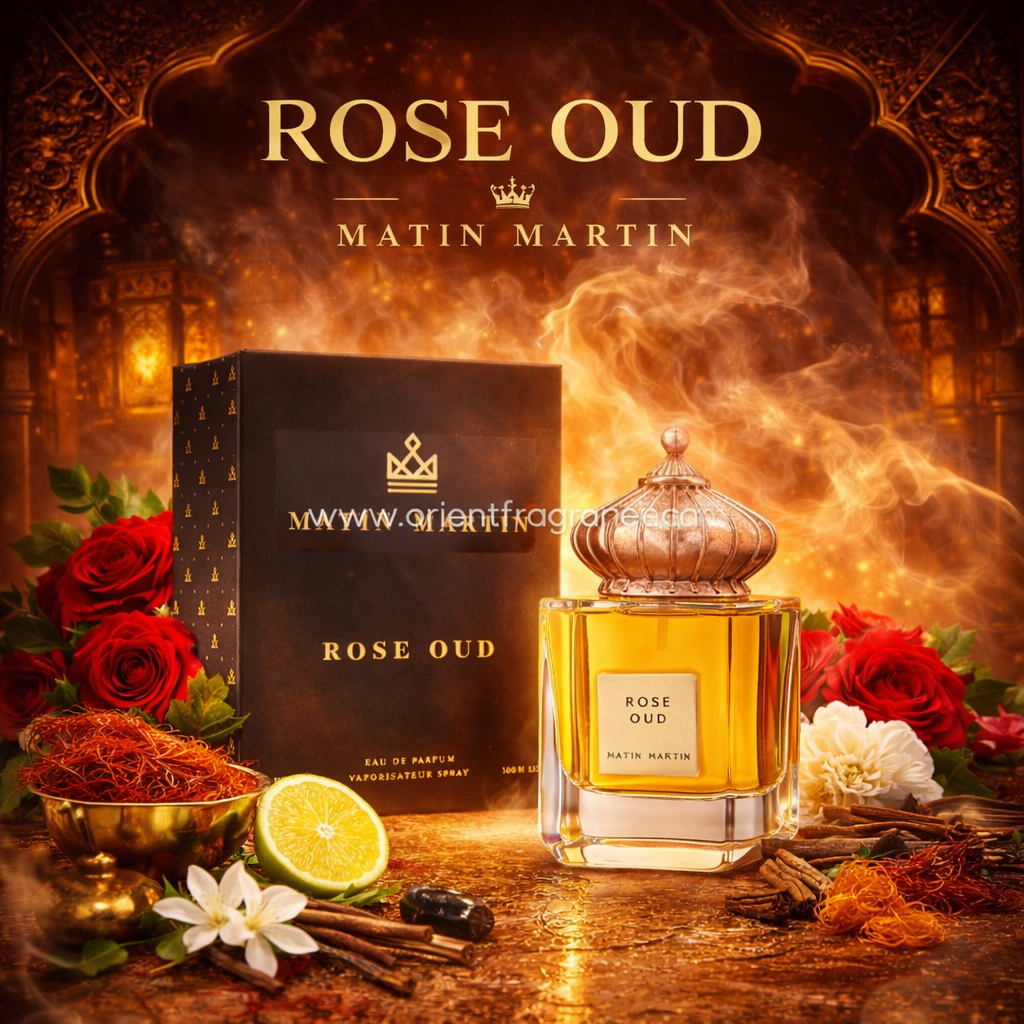 Rose Oud Eau de Parfum 100ml by Matin Martin