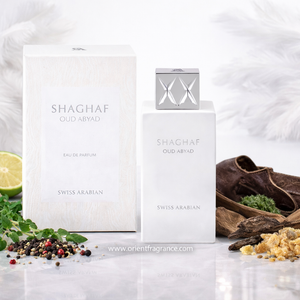 Shaghaf Oud Abyad Eau de Parfum 75ml by Swiss Arabian