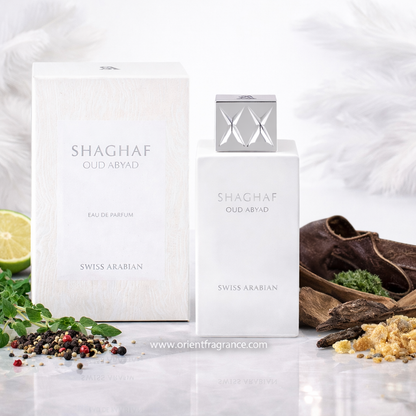 Shaghaf Oud Abyad Eau de Parfum 75ml by Swiss Arabian