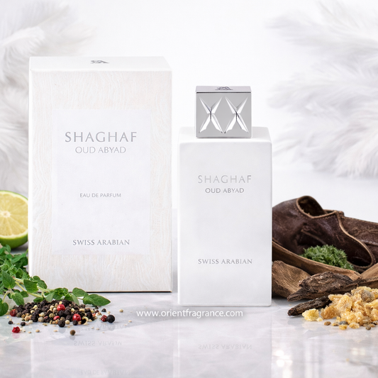 Shaghaf Oud Abyad Eau de Parfum 75ml by Swiss Arabian