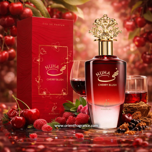Nuha Cherry Blush Eau de Parfum 85ml by Khadlaj
