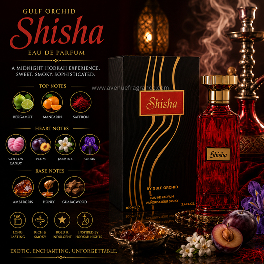 Shisha Eau de Parfum 100ml by Gulf Orchid