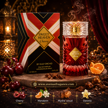 Sweet Heaven Cherry Eau de Parfum 100ml by Gulf Orchid