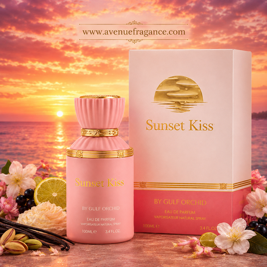 Sunset Kiss Eau de Parfum 100ml by Gulf Orchid