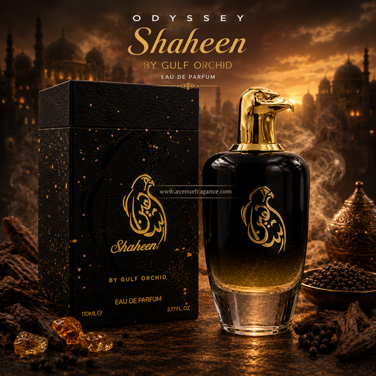 Shaheen Black Eau de Parfum 110ml by Gulf Orchid