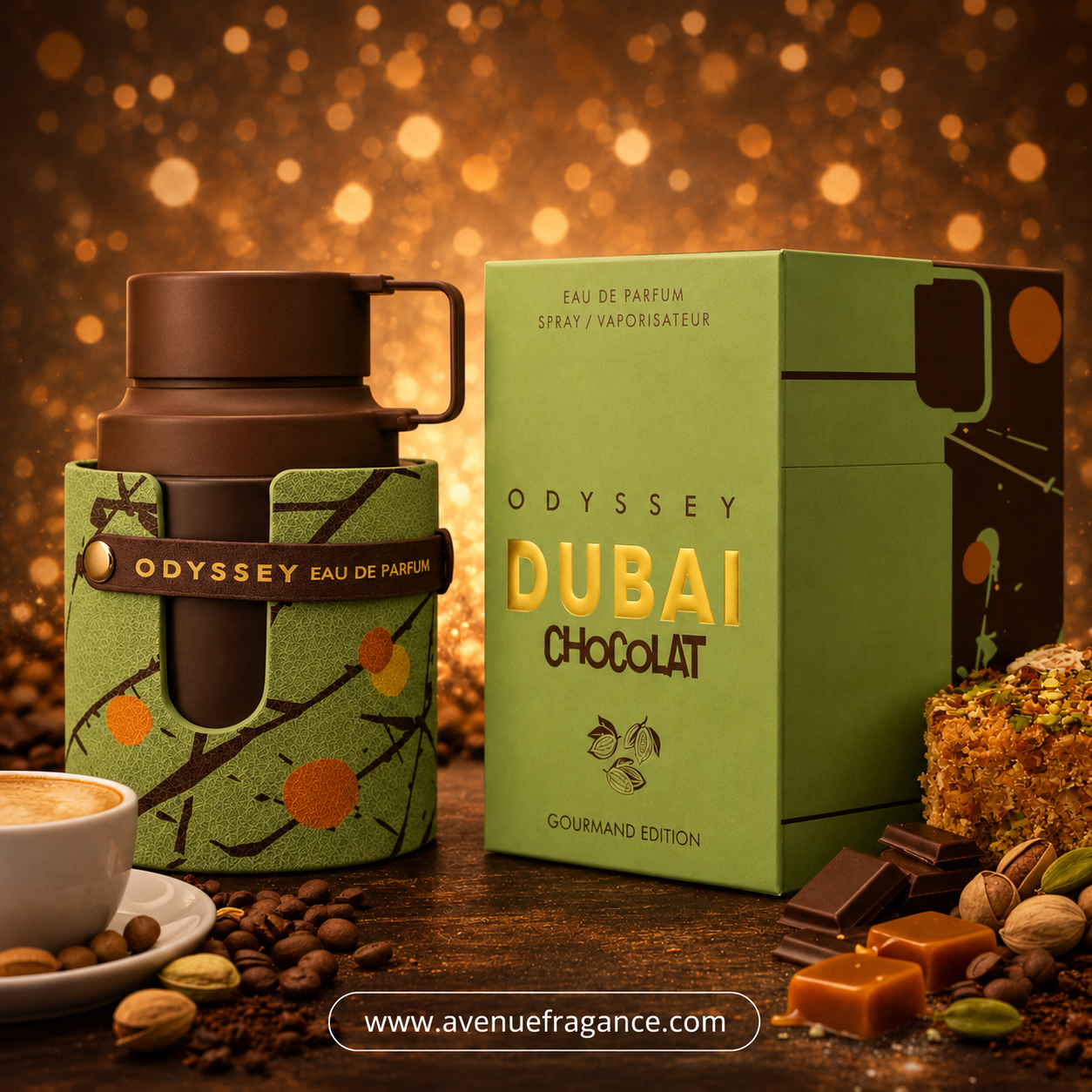 Odyssey Dubai Chocolat Eau de Parfum 100ml by Armaf