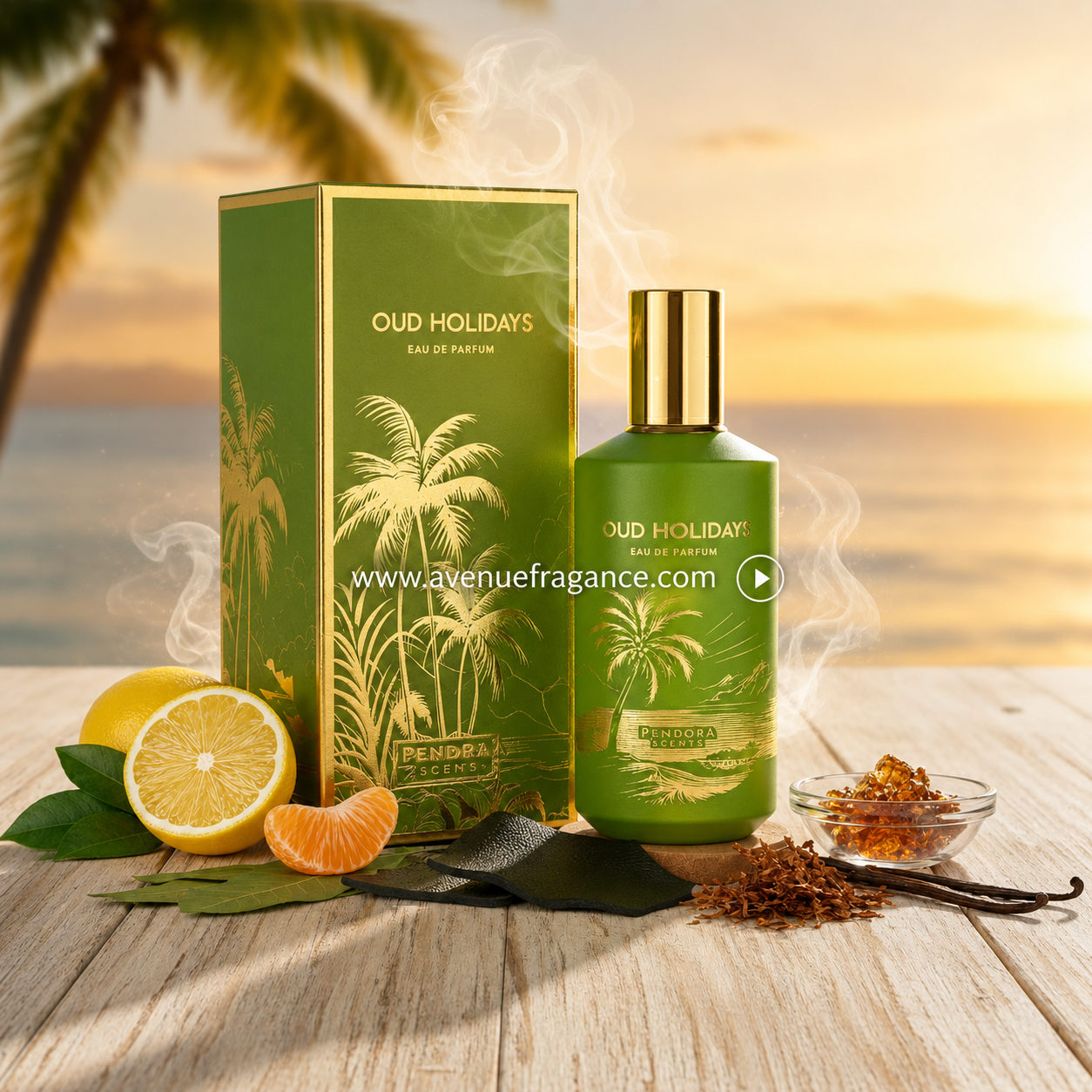 Oud Holidays Eau De Parfum 100ml by Pendora Scents (Paris Corner)