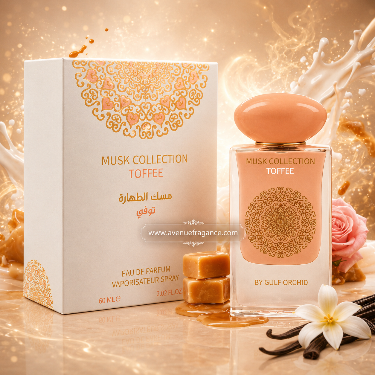 Toffee Eau de Parfum 60ml by Gulf Orchid