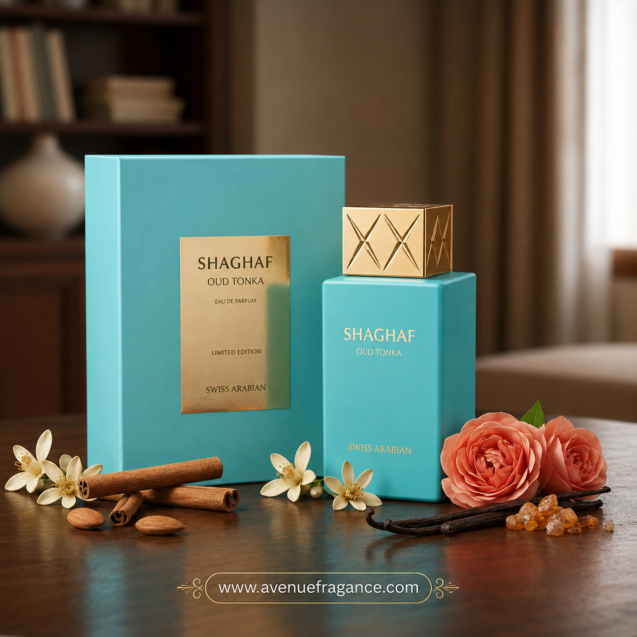 Shaghaf Oud Tonka Eau De Parfum 75 ml by Swiss Arabian