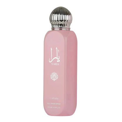 Yara All Over Perfumed Body Spray 150ml by Lattafa