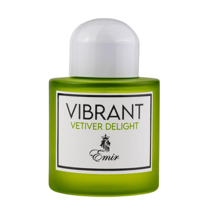 Vibrant Vetiver Delight Eau de Parfum 100ml by Emir