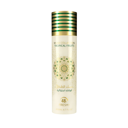 Musk Collection Tropical Fruits Body Spray 200ml by Gulf Orchid