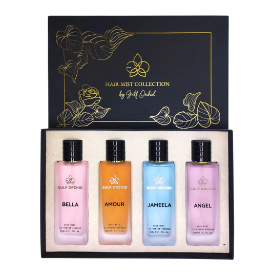 Hair Mist Gift Set Collection 4x50ml by Gulf Orchid