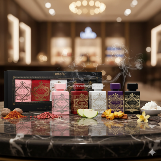 Badee Al Oud Gift Set 5x5ml EDP by Lattafa