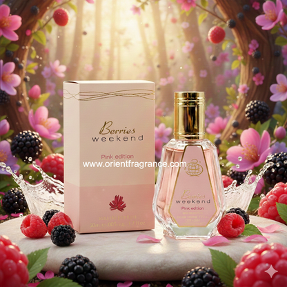 Berries Weekend Pink Edition Eau de Parfum 50ml by Fragrance World