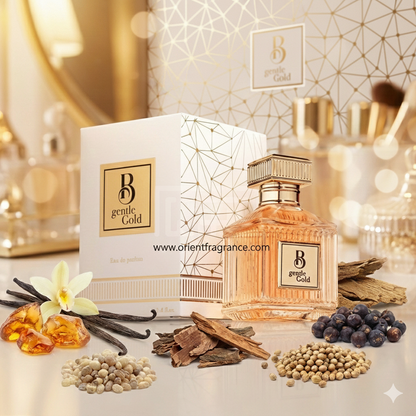B Gentle Gold Eau de Parfum 100ml by Fragrance World