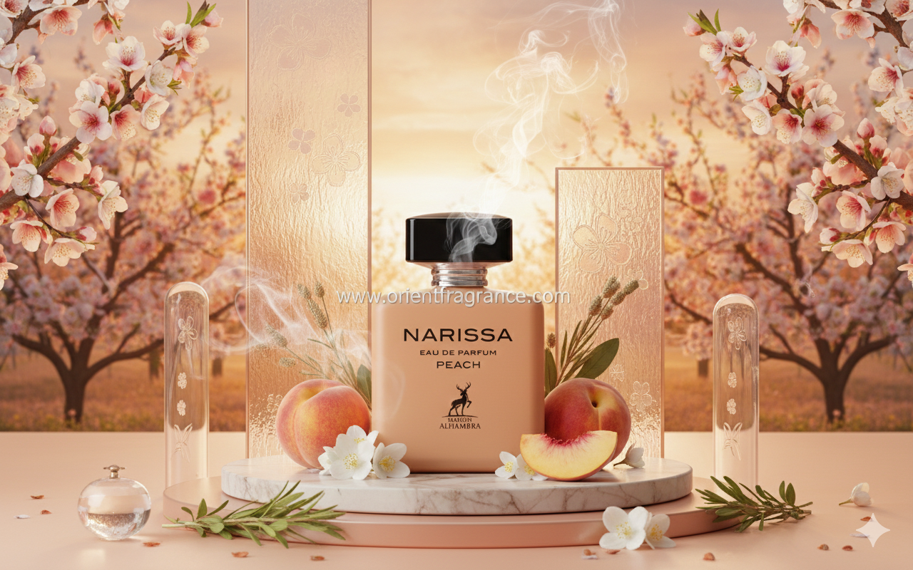 Narissa Peach Eau de Parfum 100ml by Maison Alhambra