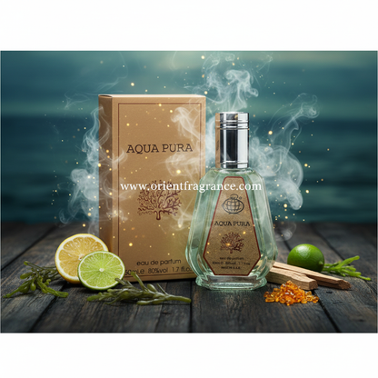 Aqua Pura Eau De Parfum 50ml by Fragrance World