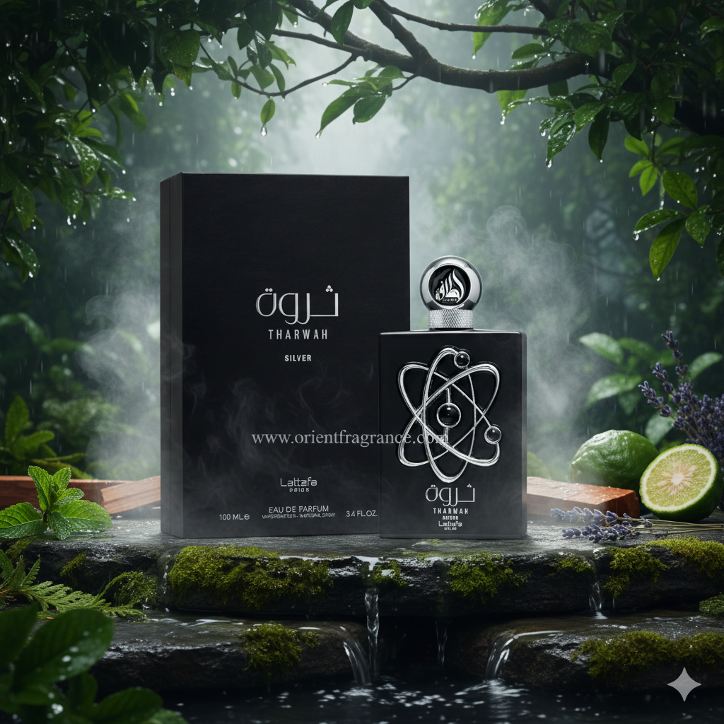 Tharwah Silver Eau de Parfum 100ml by Lattafa Pride